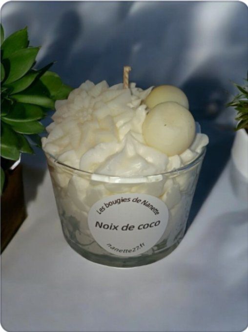 Bougie Noix de coco
